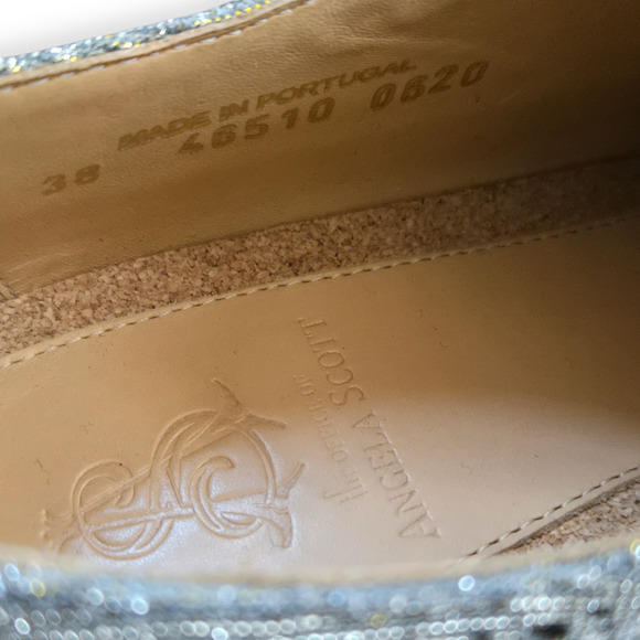 The Office of Angela Scott Miss Lucy Wingtip Derby Oxford Loafers EU 38 US 8 - Picture 7 of 8